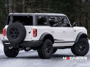 Ford Bronco Performance Exhaust System - Cat Back - Dual Exit - MBRP - Stainless - 3" 